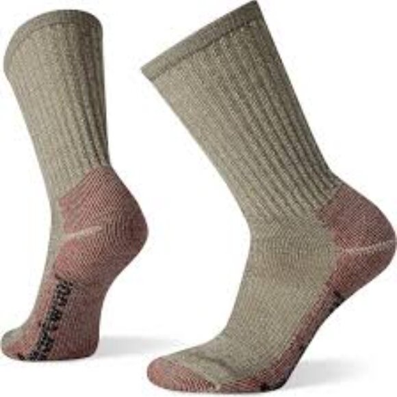 2 Pairs Smartwool Classic Edition Hike Light Cushion Crew Socks Women's Large - Picture 2 of 8